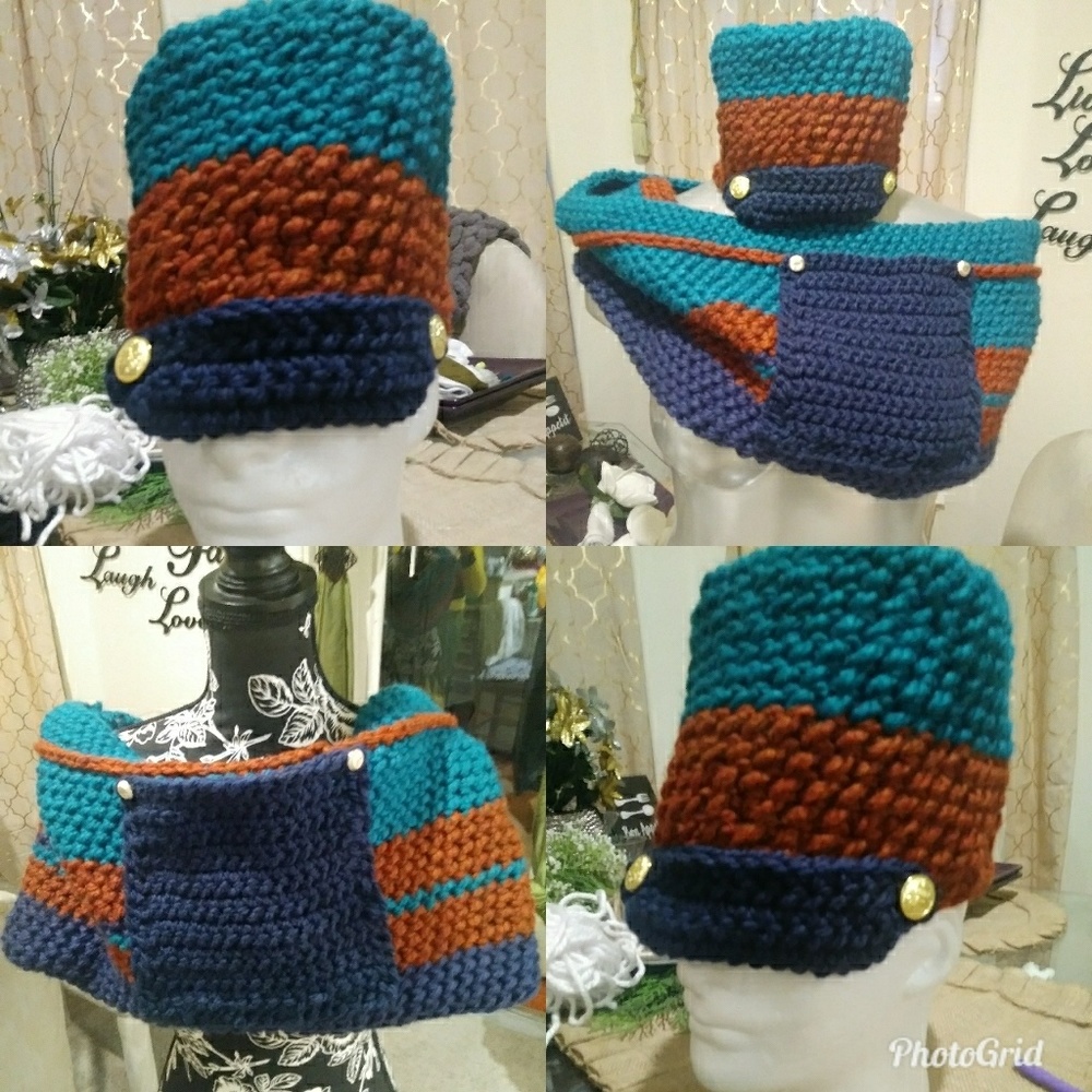 Crochet Hat & Scarf
